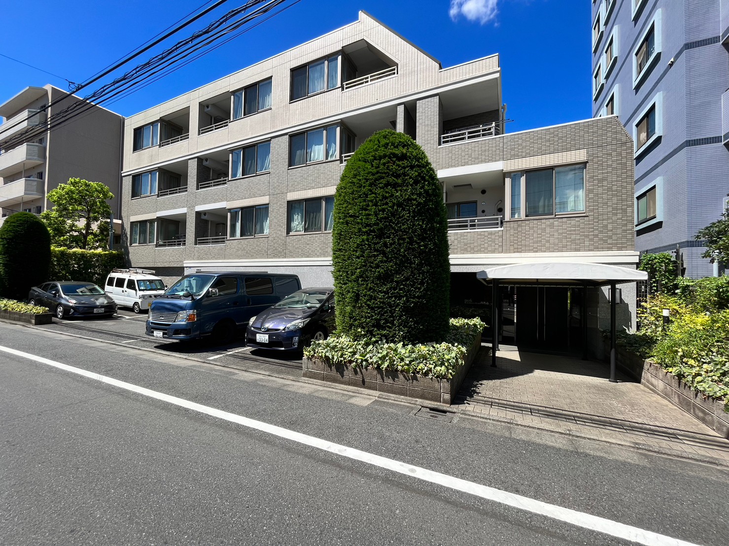 パークフロントロケーションの低層マンション パークホームズ西馬込
